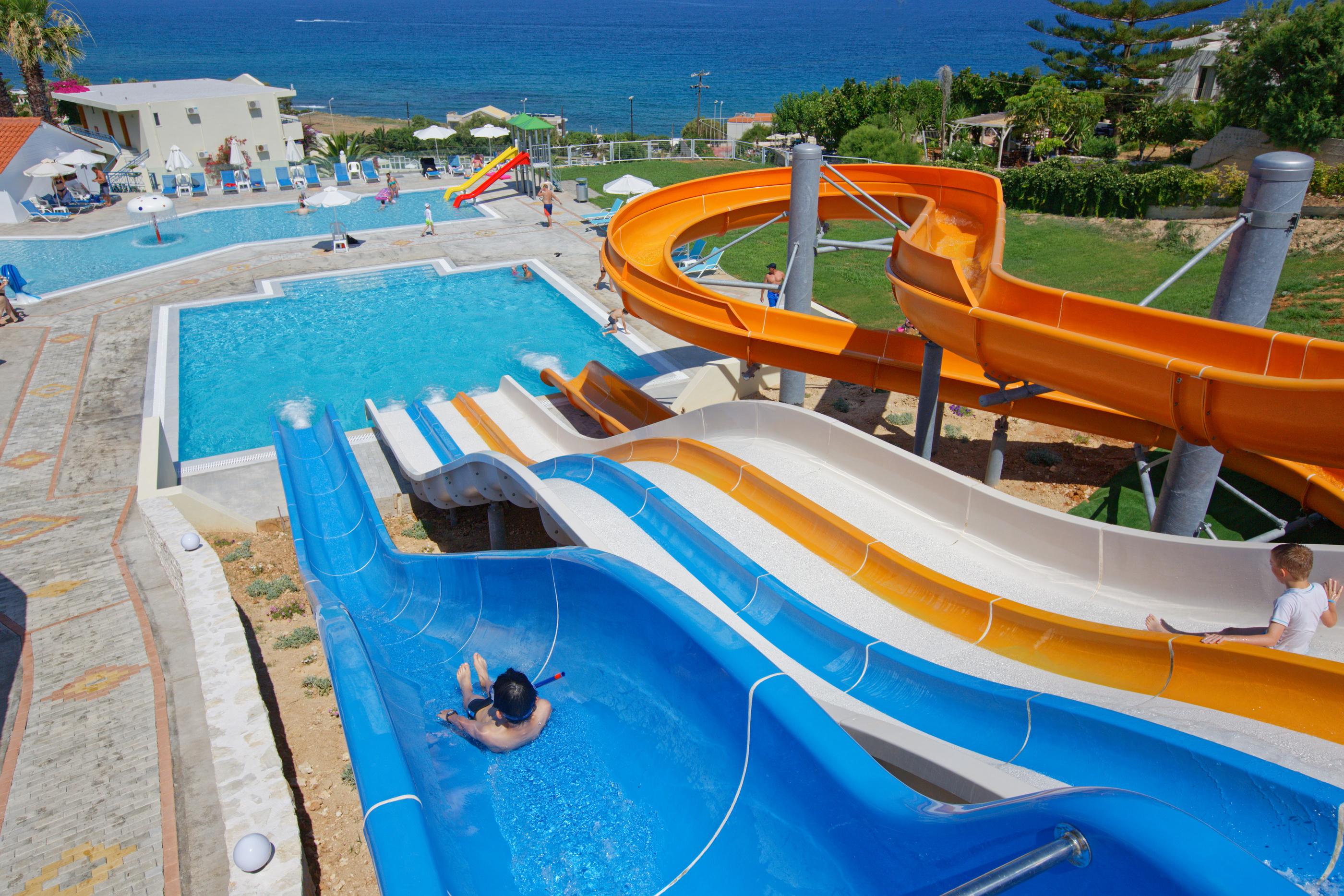 Rethymno Mare Royal & Water Park Hotel Скалета Екстериор снимка