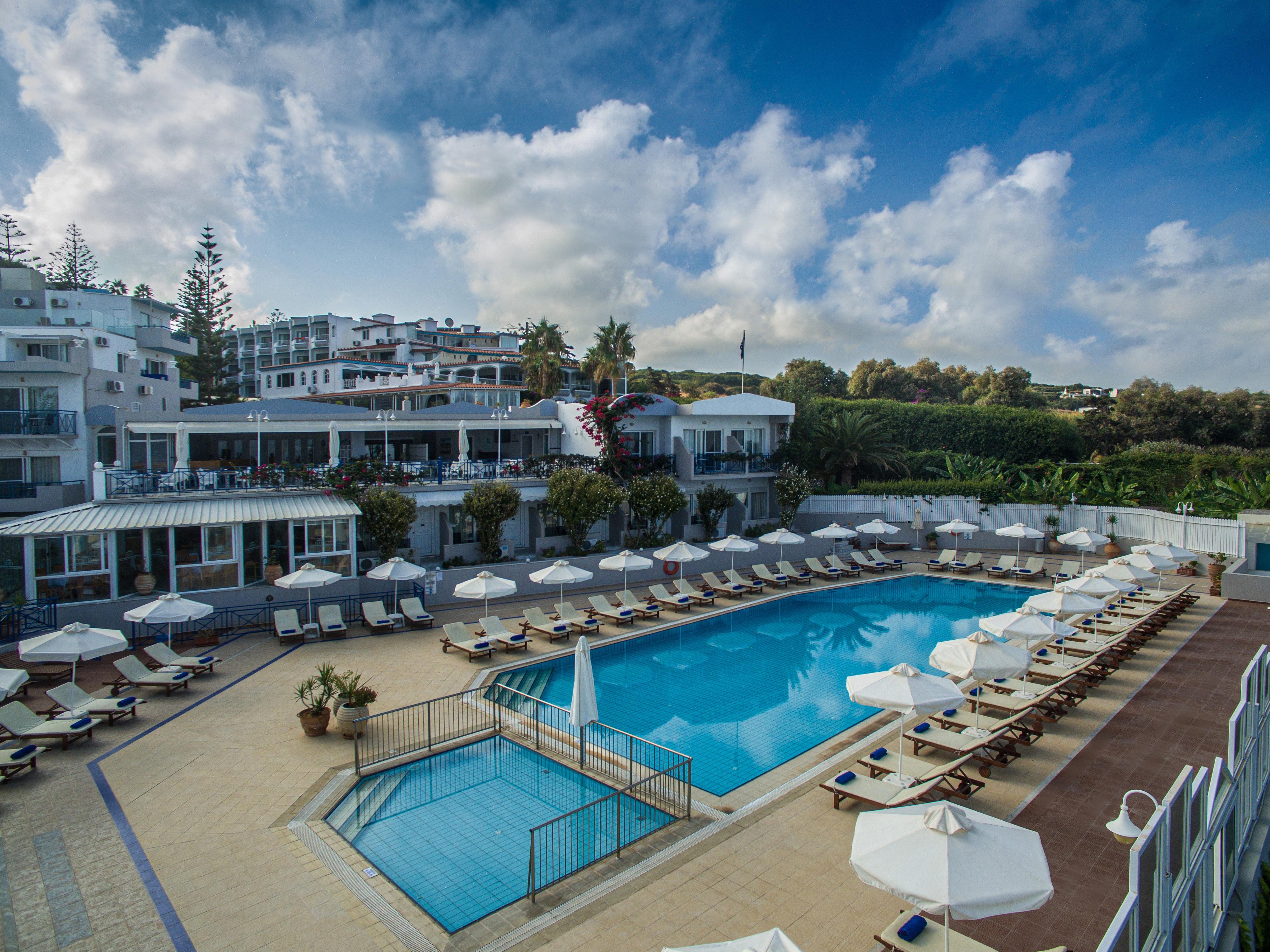 Rethymno Mare Royal & Water Park Hotel Скалета Екстериор снимка
